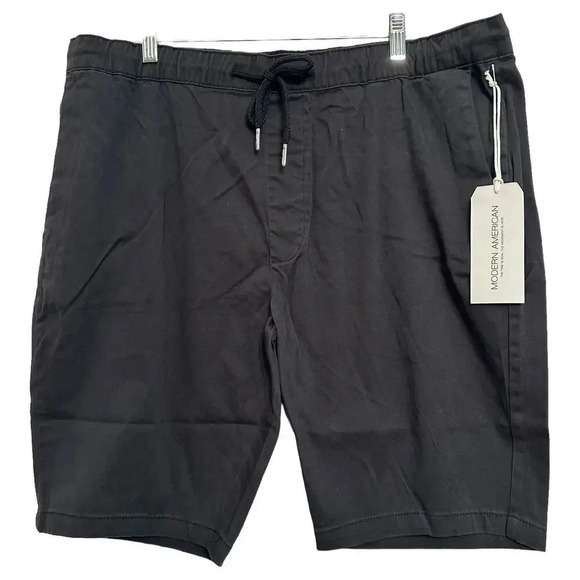 Modern American (Fidelity) men’s NWT’s Lockdown shorts in black. Size XL - Picture 1 of 7
